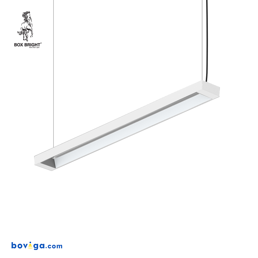 40W | โคมไฟเพดานแบบยาว รุ่น DB25 สีขาว | แบรนด์ BOX BRIGHT