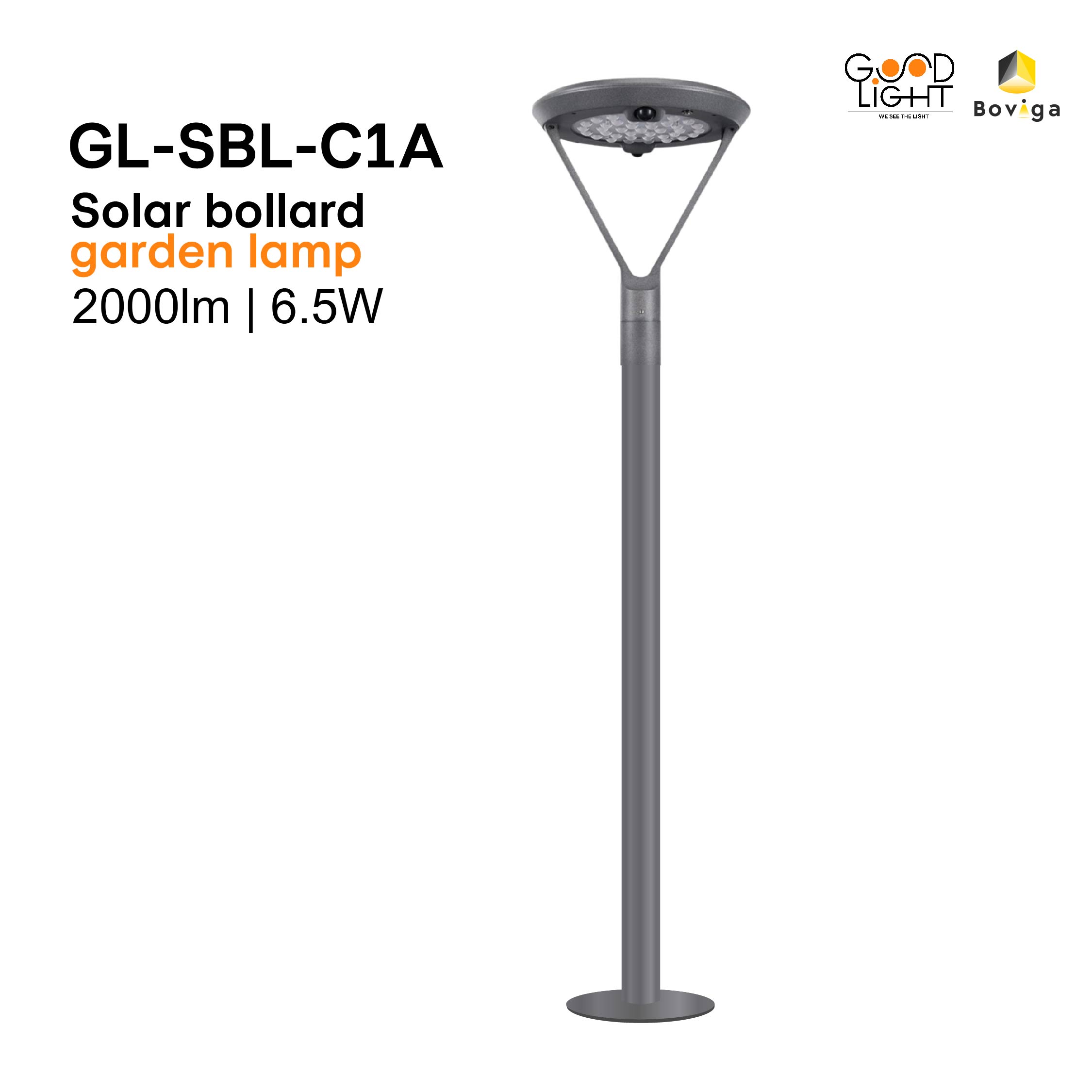 Solar Bollard Light Collection 1 | โคมไฟหัวเสาโซล่าเซลล์ | แบรนด์ Good Light